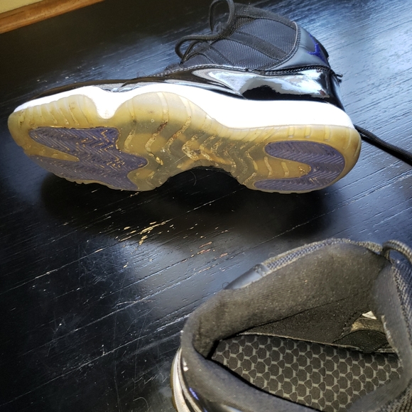 Space Jam 11's Jordan's, Black & Concord SZ 10 - Picture 4 of 8